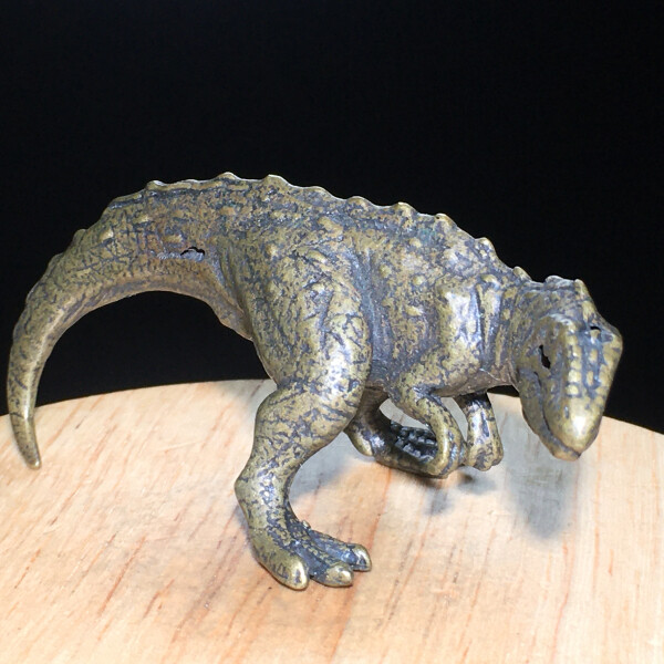 70g Ancient Chinese Handcrafted.Brass Exquisite.Perfect Dinosaur sculpture.gift