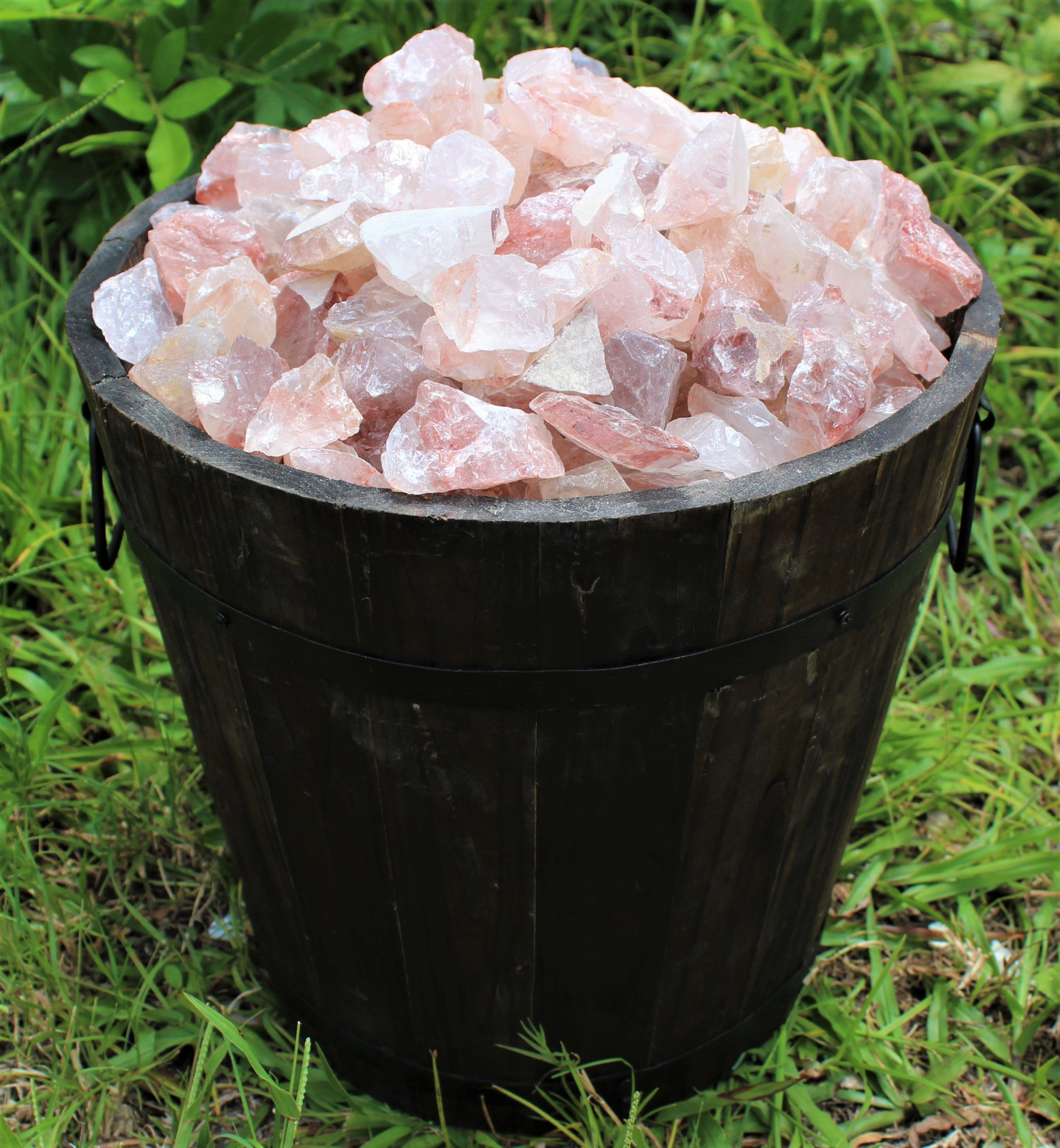 1/4 lb Bulk Lot Natural Rough Fire Quartz Crystal, Raw Hematoid Mineral (4 oz)