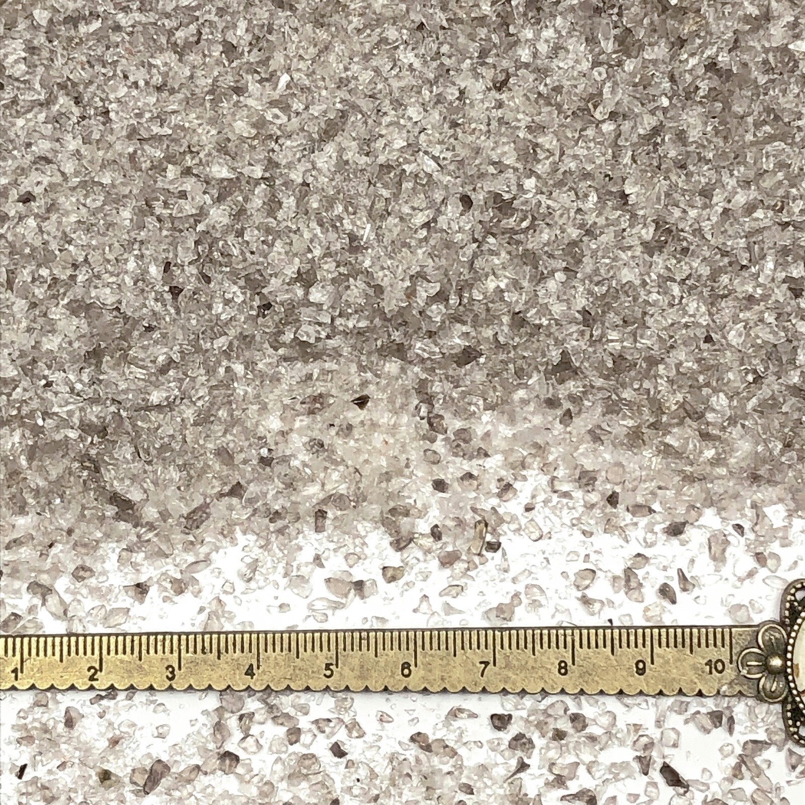 Crushed Smoky Quartz Sand, 4mm-2mm, Gemstone Sand for Resin Art & Crafts