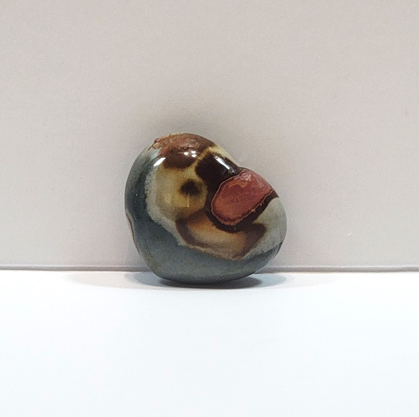 Polychrome Jasper Heart Carvings- WYSIWYG