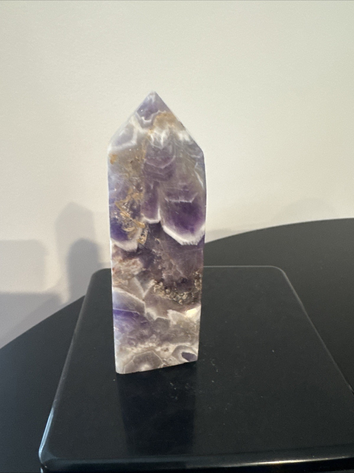 Amethyst Crystal Tower 269 Grams 4.5”