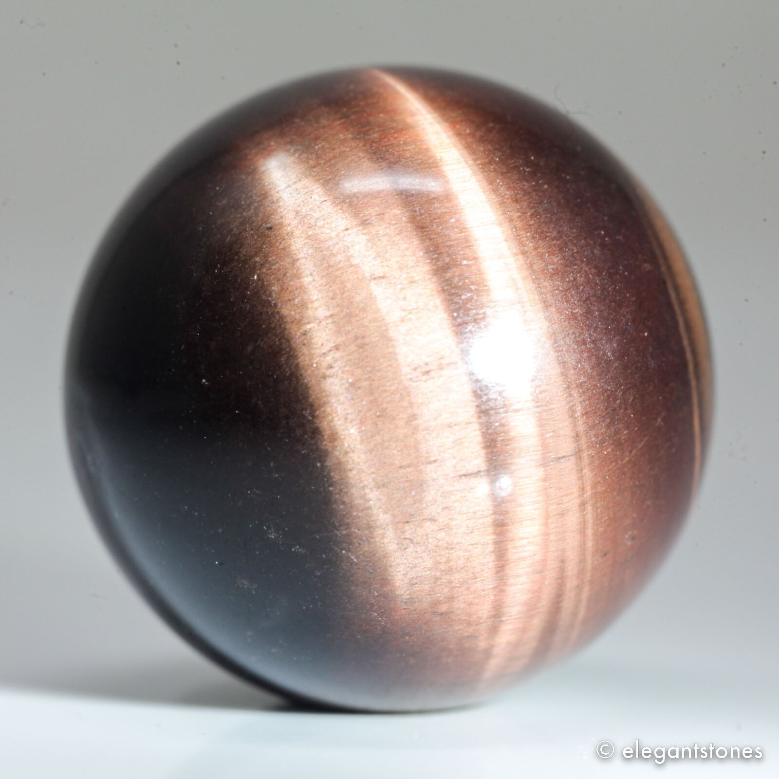 26g26mm Red Tiger Eye Sphere Crystal Ball Natural Quartz Healing Gemstone Chakra