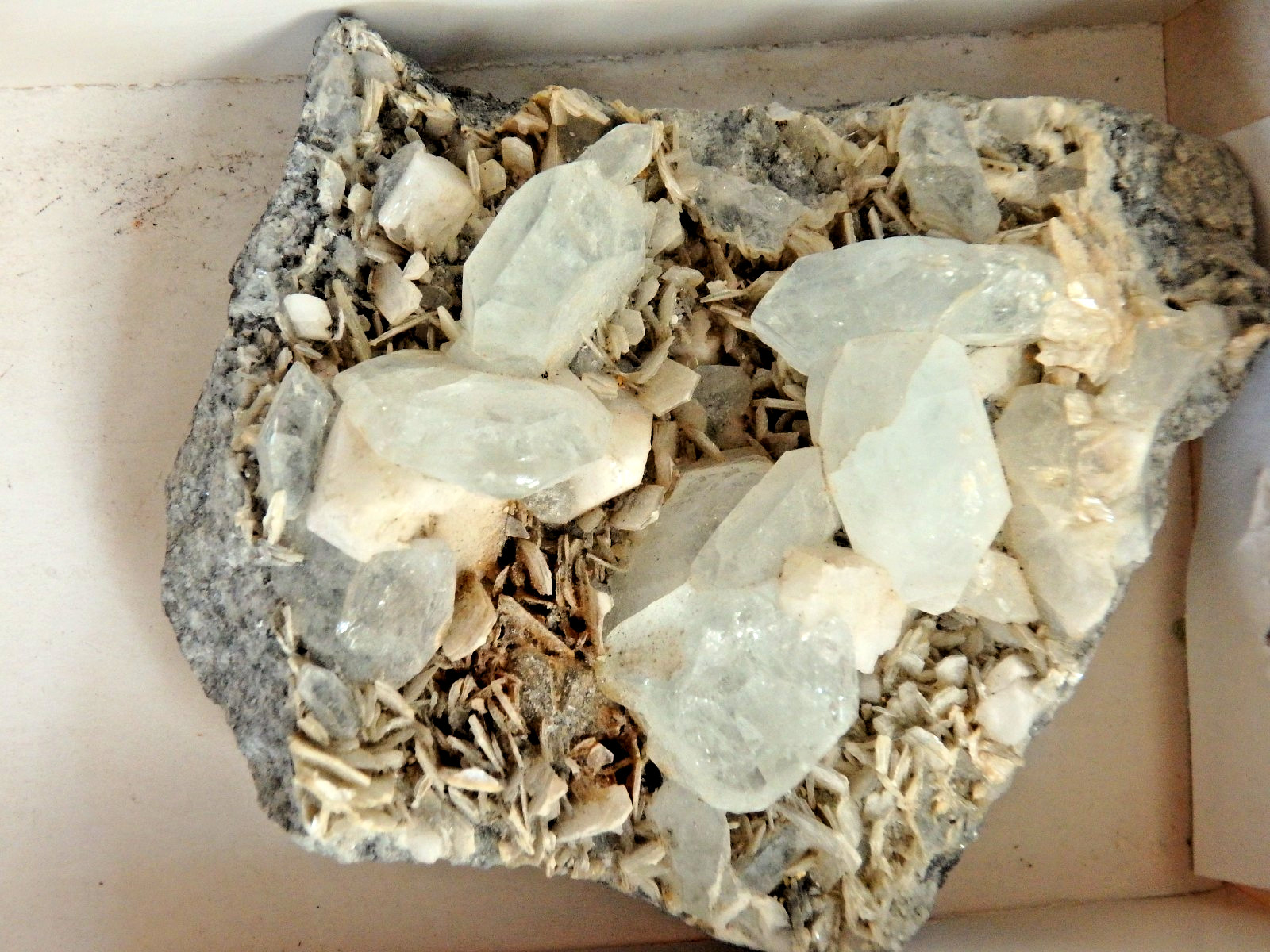 Crystal Aquamarine Beryl with Muscovite $35 Pingwu Beryl , China 105.7 grams