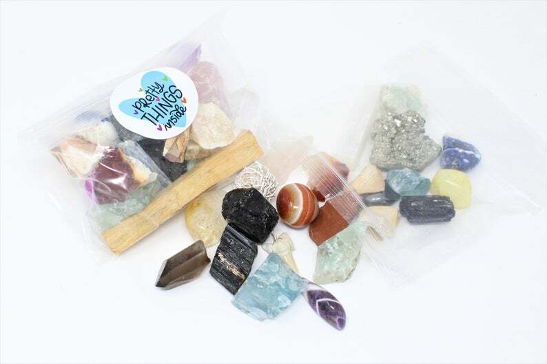 Random Crystal Lot, Assorted Mixed Gemstones, Random Crystals Lot