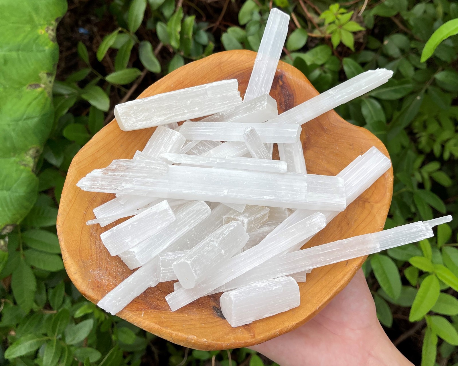 Selenite Sticks & Pieces Mixed Sizes, BULK CLEARANCE LOTS: Choose oz or lbs