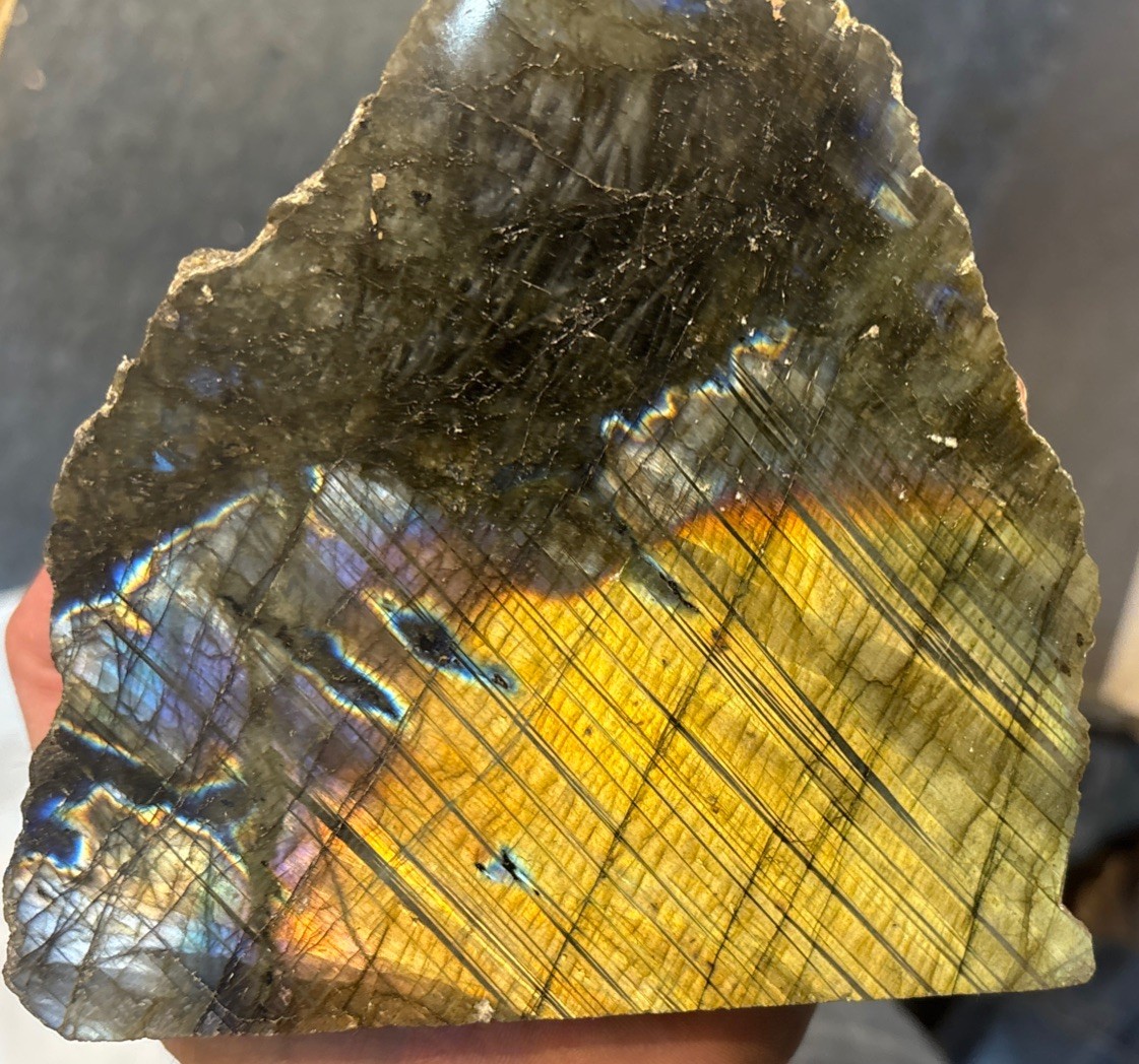 Labradorite Polished Face Madagascar 790 grams