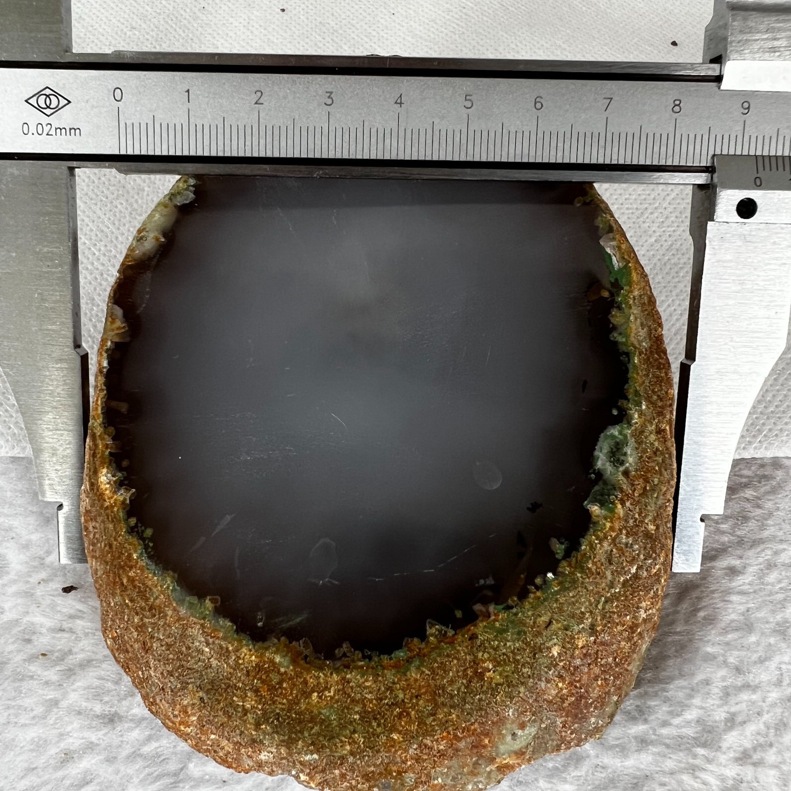 Natural Enhydro Agate | Water Agate | Ancient Water Bubble Crystal Healing 638G