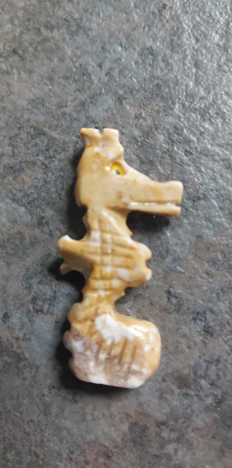 Lovely Soapstone Peruvian Hand Carved Seahorse – Brand New – Free UK Postage!