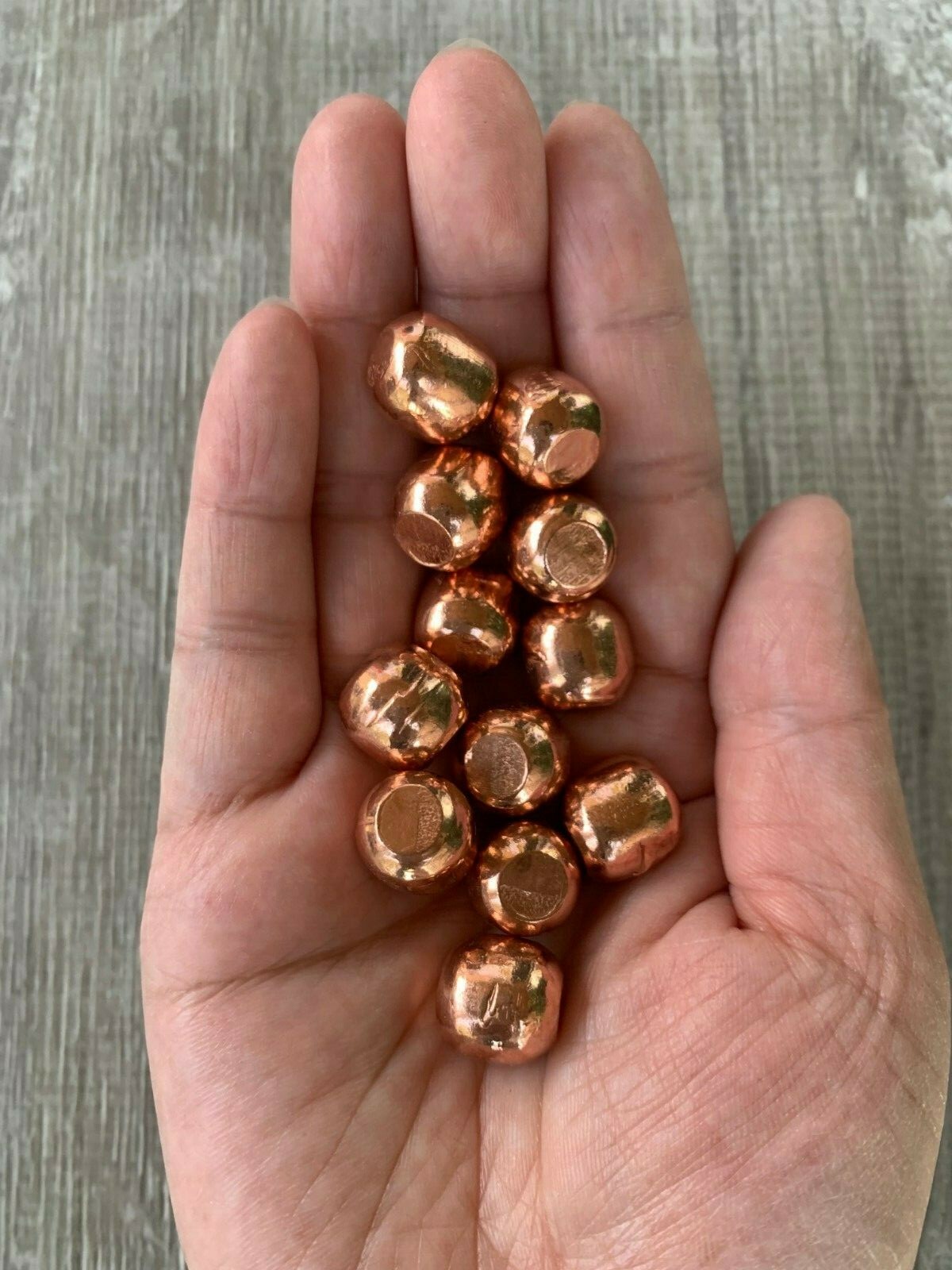 3 Copper Mini Balls, Healing Stones, Healing Crystal, Spiritual Stone