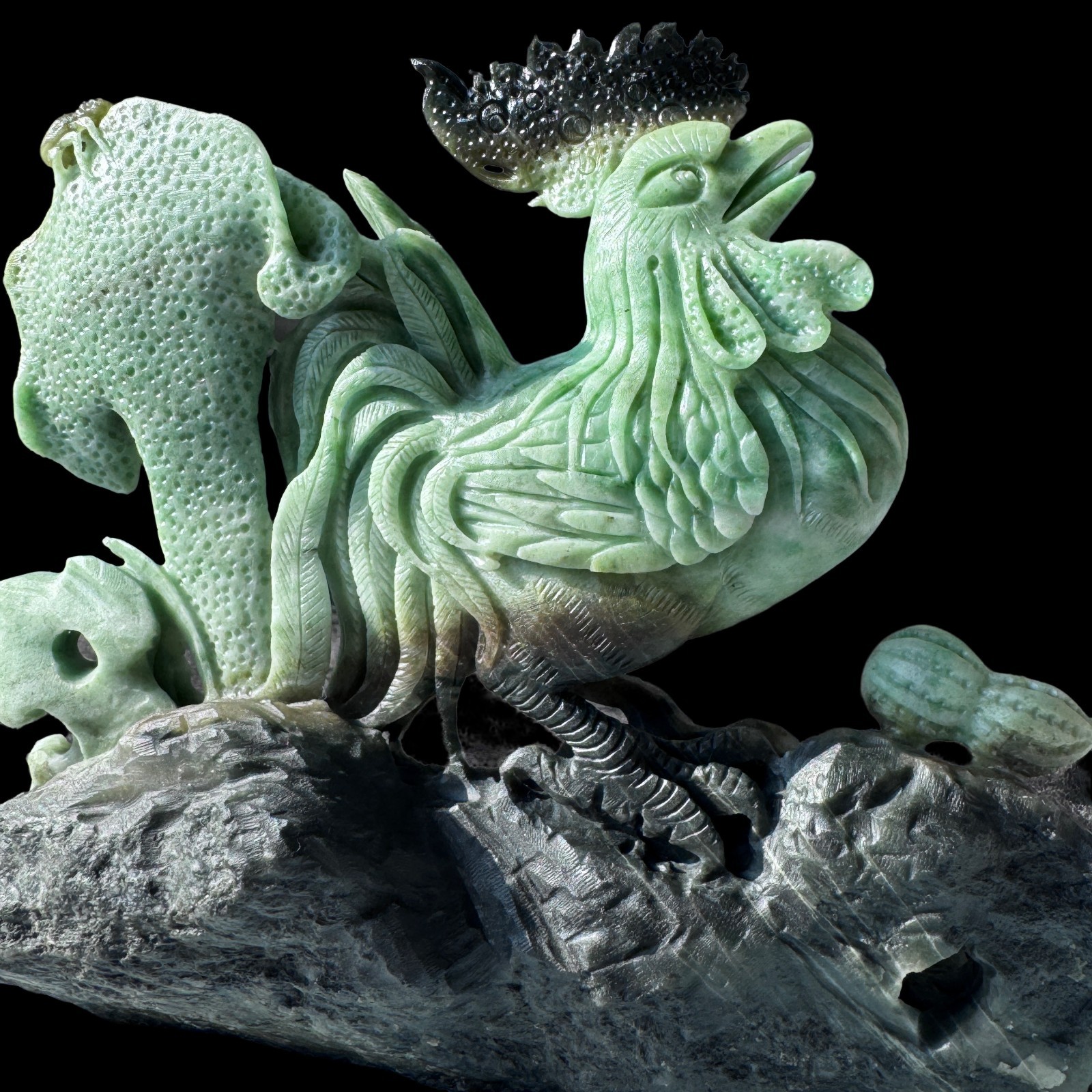 Hand Carved Agate Elephant, Symbol of Steadfast Strength in Earth‘s Layered Gift