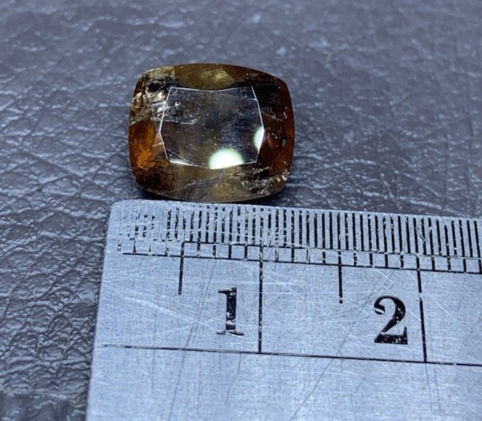 Axinite Rare Gemstone 4.6 Carats, rare Minerals, Birthday Gifts, Anniversary