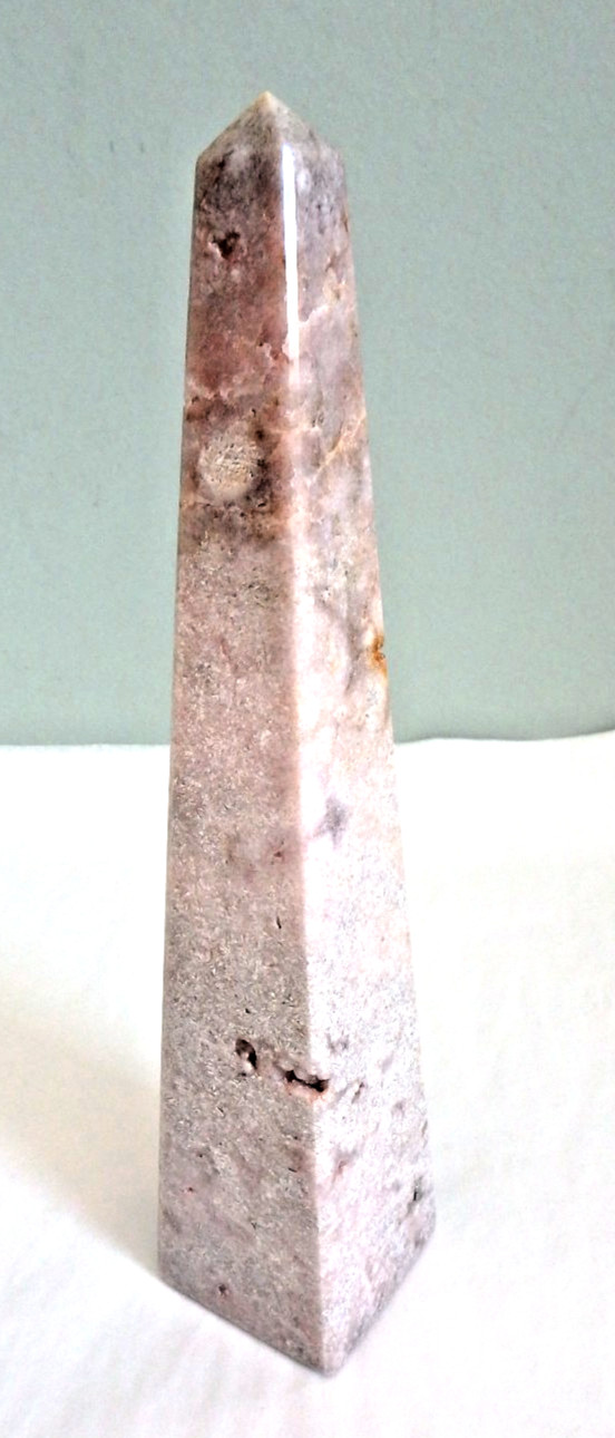 Beautiful Crystal ✨ $40 Pink Amethyst Obelisk 452.9 grams