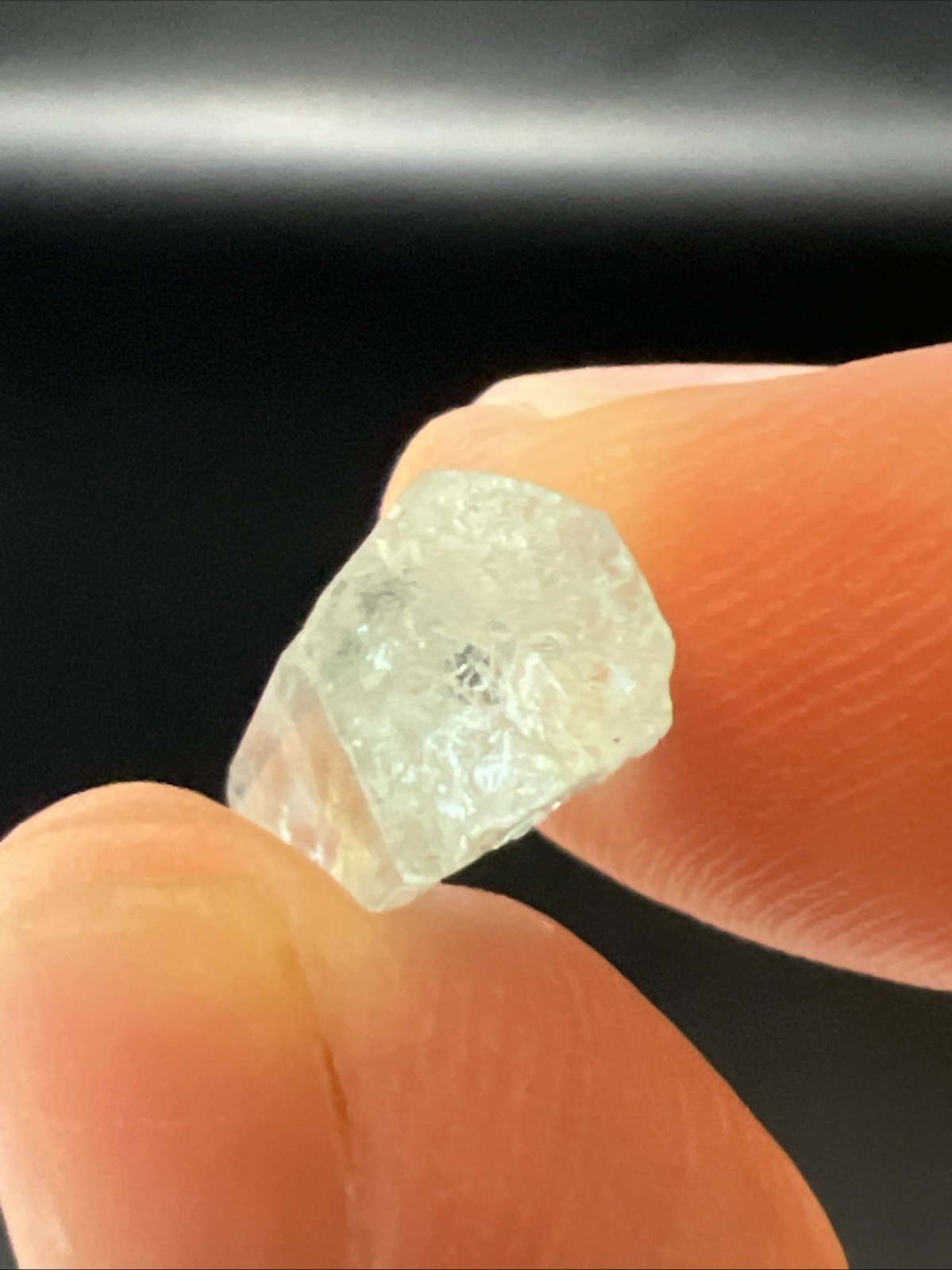 Vanadium Emerald Crystal – Nigeria Green Beryl Eye Clean Terminated -5ct- 1304