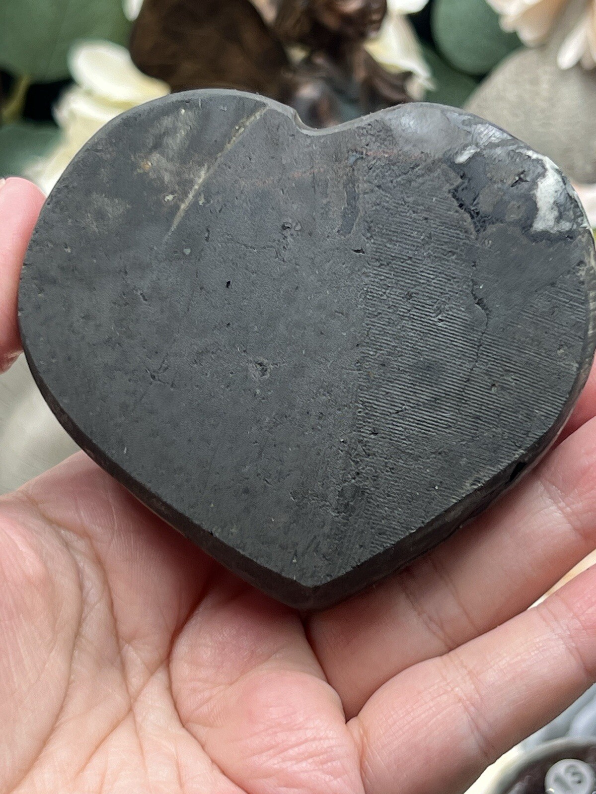 Natural Black Amethyst Sugar Druzy 3 kinds Geode Carved Hearts Free ship & Gift