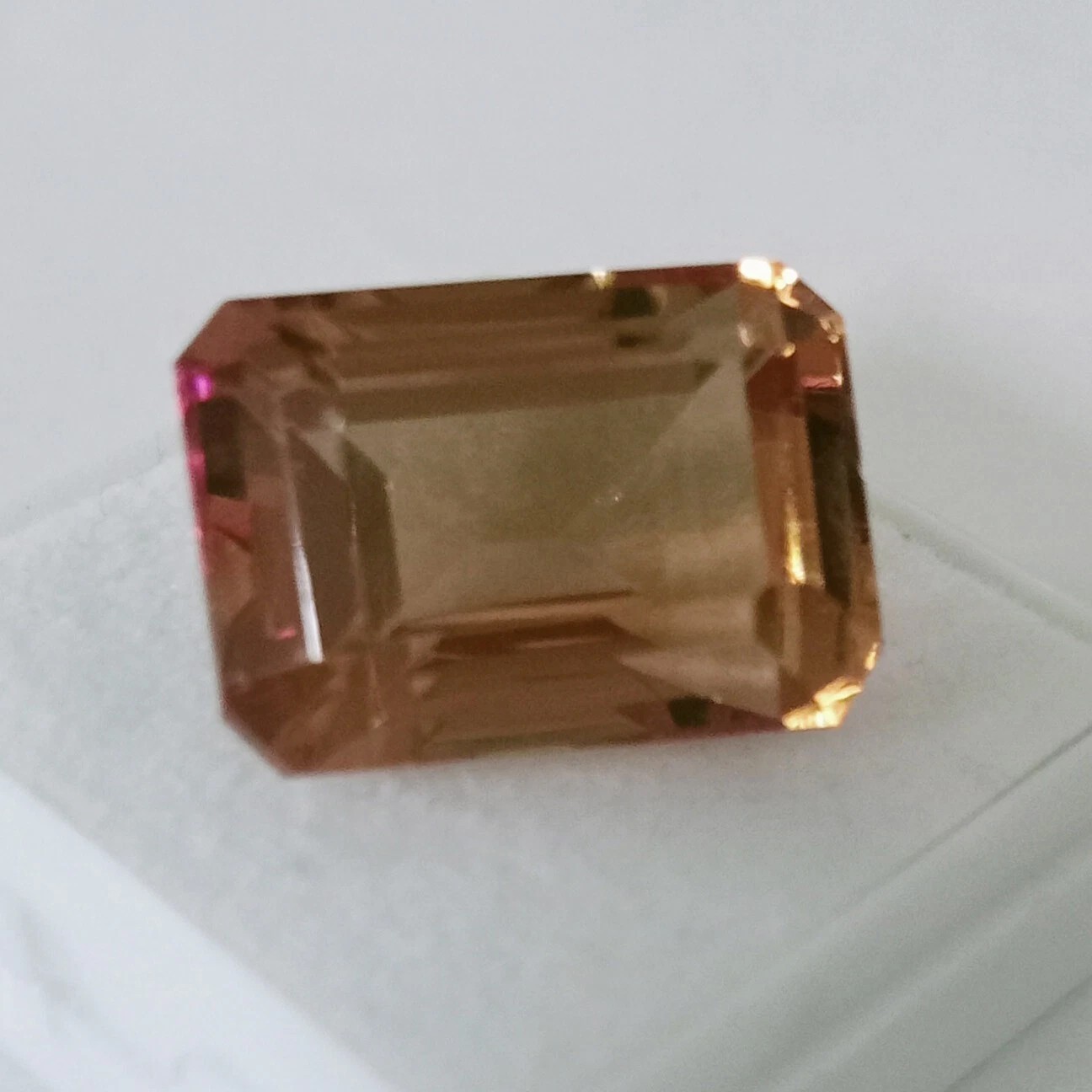 Certified Color Change Alexandrite Natural Loose Gemstone 10 Ct Emerald Cut