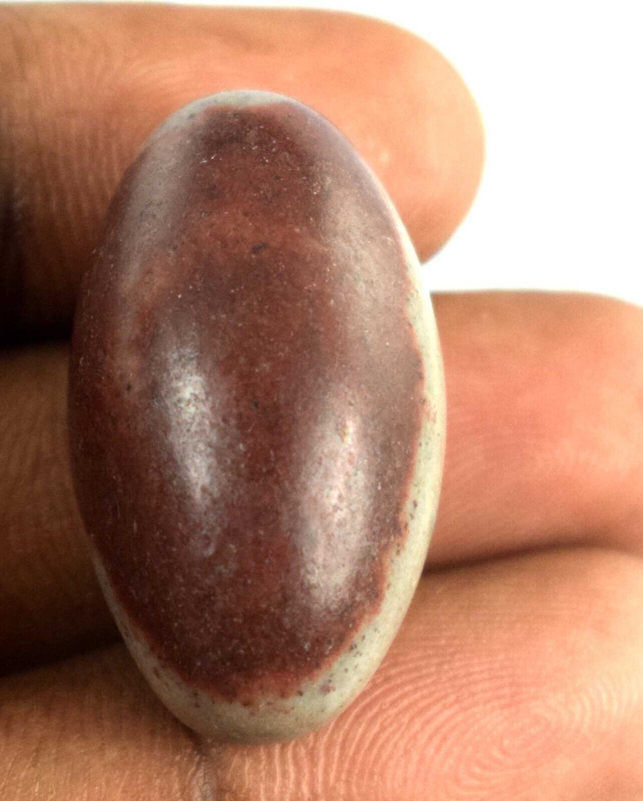1.22″/13 Gram Crystal Shiva Lingam Lucky Charm Healing Stone Pure Rare Lingam