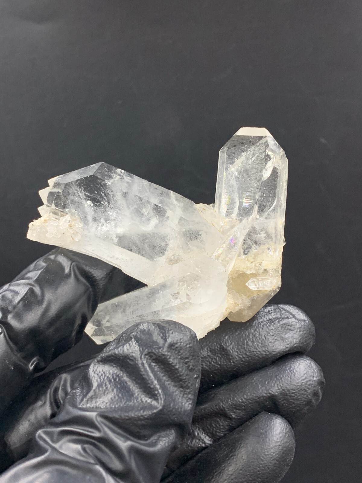 Eye Clean Faden Quartz Crystal, weight 37 grams, size 5.5*2.8*0.6 cm