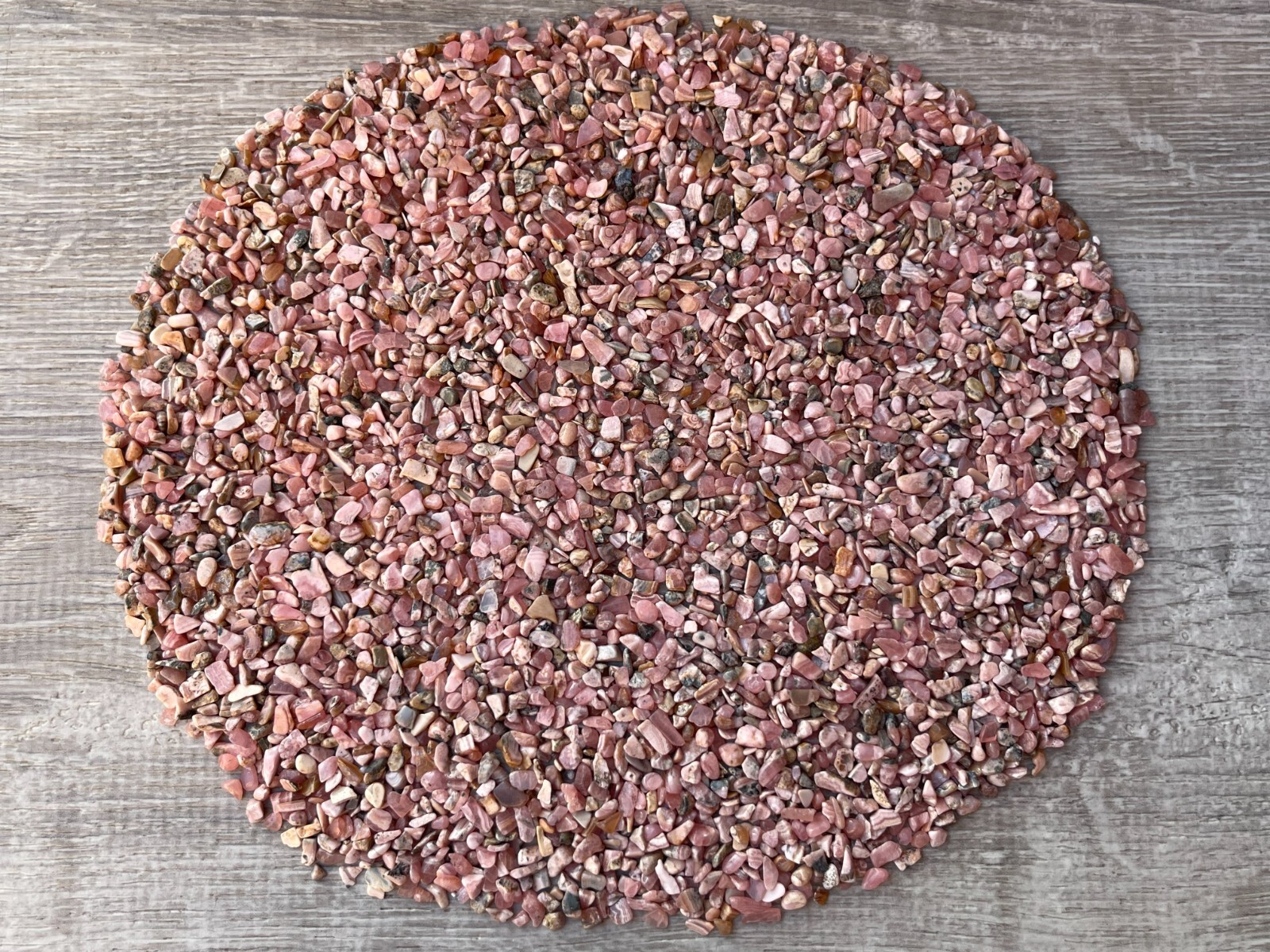 Grade A++ Rhodochrosite Semi Tumbled Gemstone Mini Chips 3 – 5mm, Wholesale Bulk