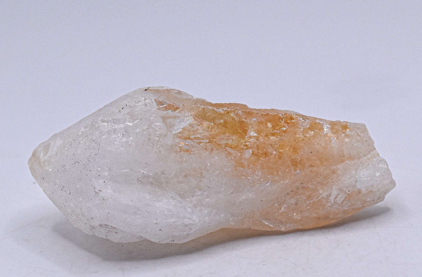 275ct Citrine Rough Point Natural Sparkling Gemstone Quartz Crystal Raw – Brazil