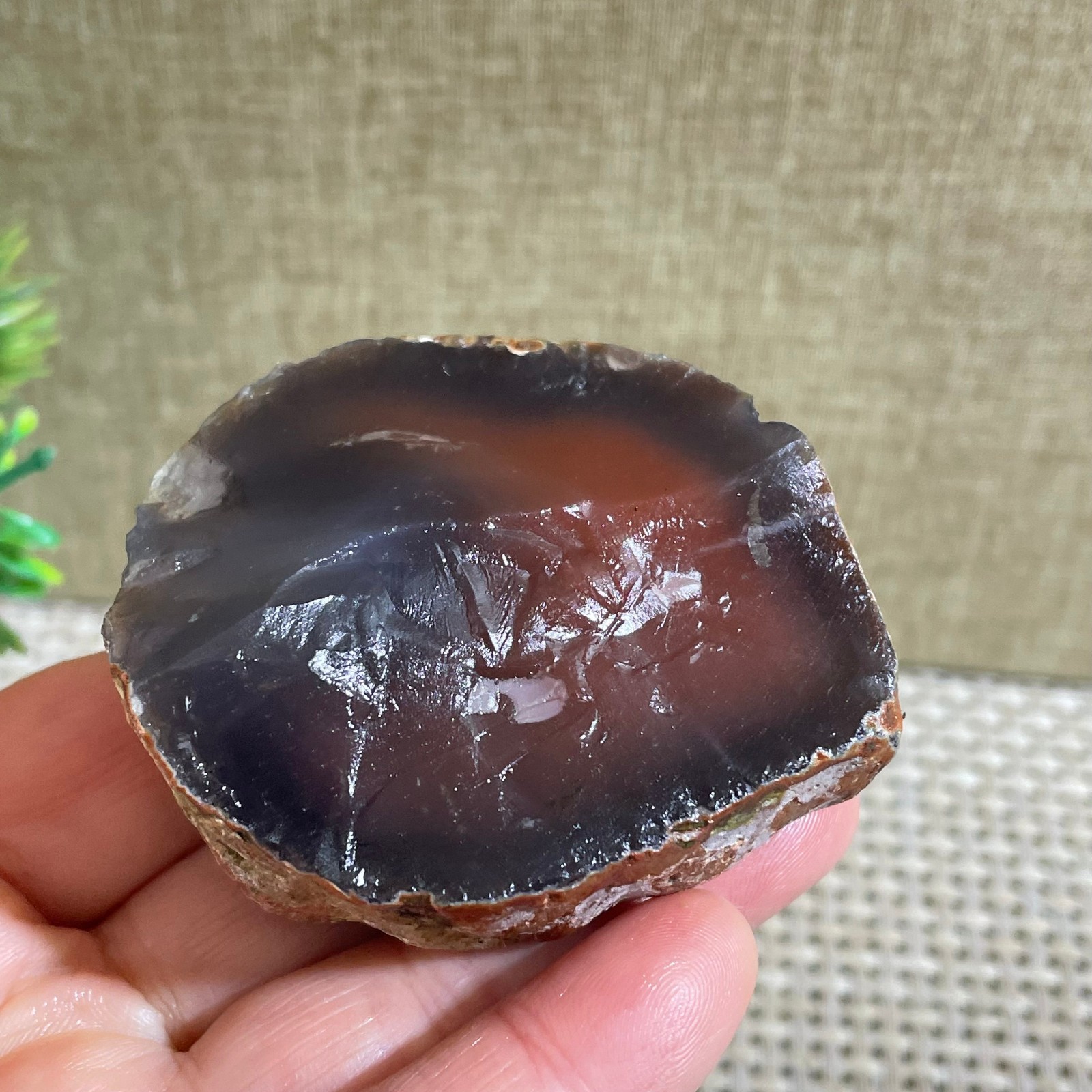 129g Raw Carnelian Stone Rough Red Gemstone Mineral Specimen