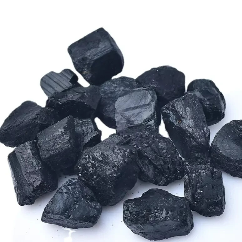 Rough Raw Black Tourmaline Nuggets Healing Mineral Rock Crystals Good for DIY