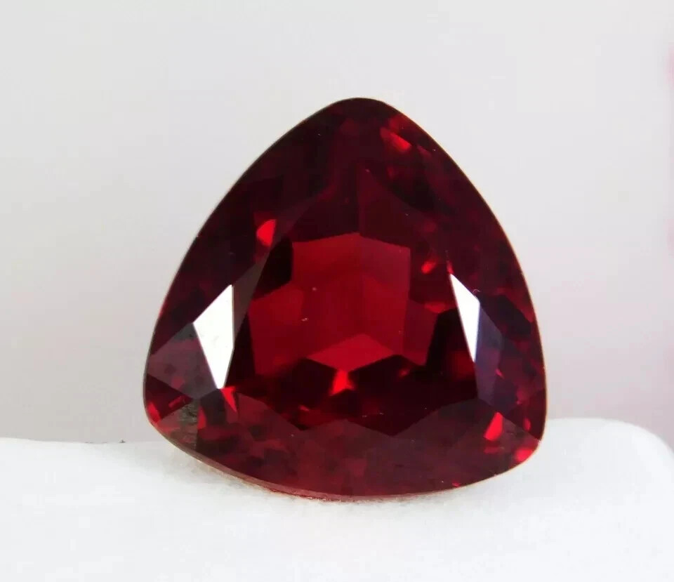 AAA+ Blood 9.20 Carat Natural Burma Red Ruby Gemstone For Anniversary Gift