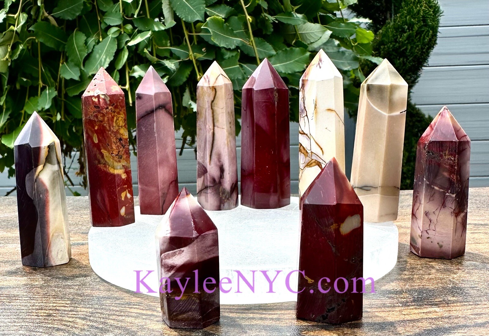 Wholesale Lot 1 Lb Natural Mookaite Jasper Obelisk Crystal Point Healing Energy