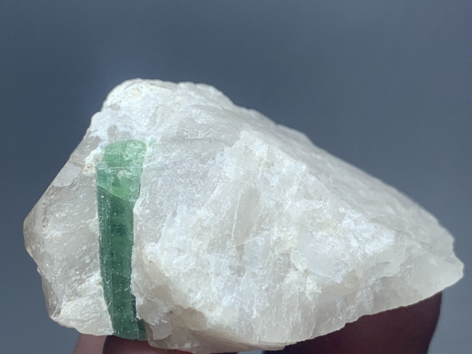 35 Grams Natural Tourmaline With Smoky Quartz Crystal Specimen From Afghanistan