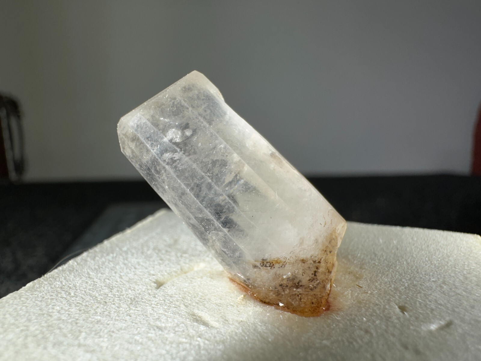 ➤ 1-1/8″ CALCITE CRYSTAL – Pleasant Ridge Quarry Rensselaer Indiana VIDEO➤018