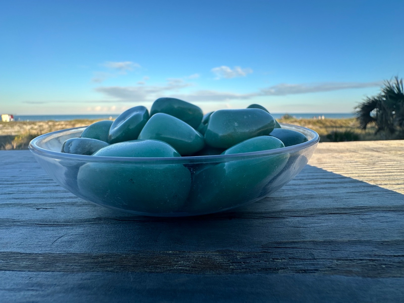 1/2 lb Green Aventurine Tumbled Stones – Bulk Polished Green Crystals Lot (8 oz)