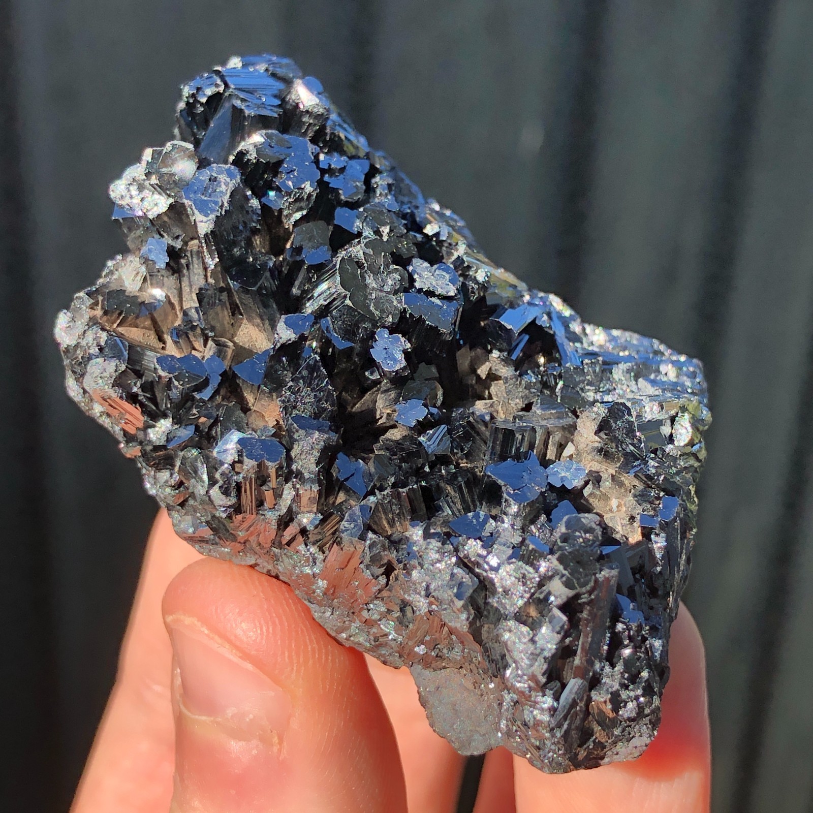 6.5cm Classic Manganite Crystal Cluster from Ilfeld, Germany