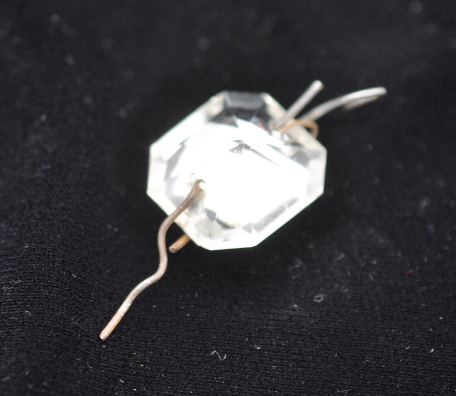 Palm Springs Elaborate Hotel Crystals From Chandelier 3/4″ Square Octagon