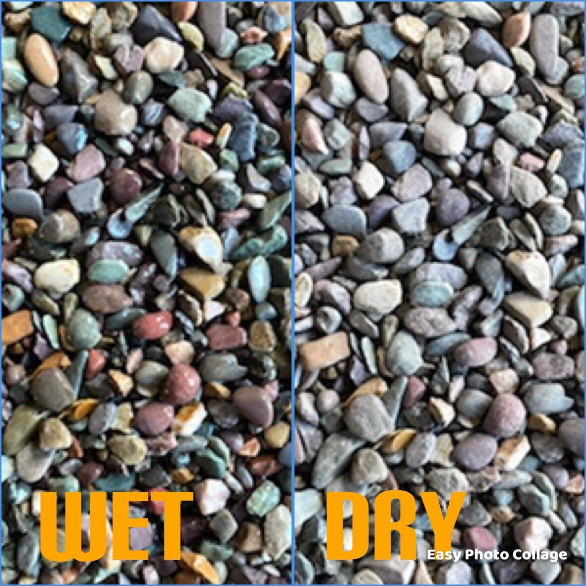 4 lbs Colorful Pebbles gravel stones 1/4″ aquarium terrarium rocks Planters