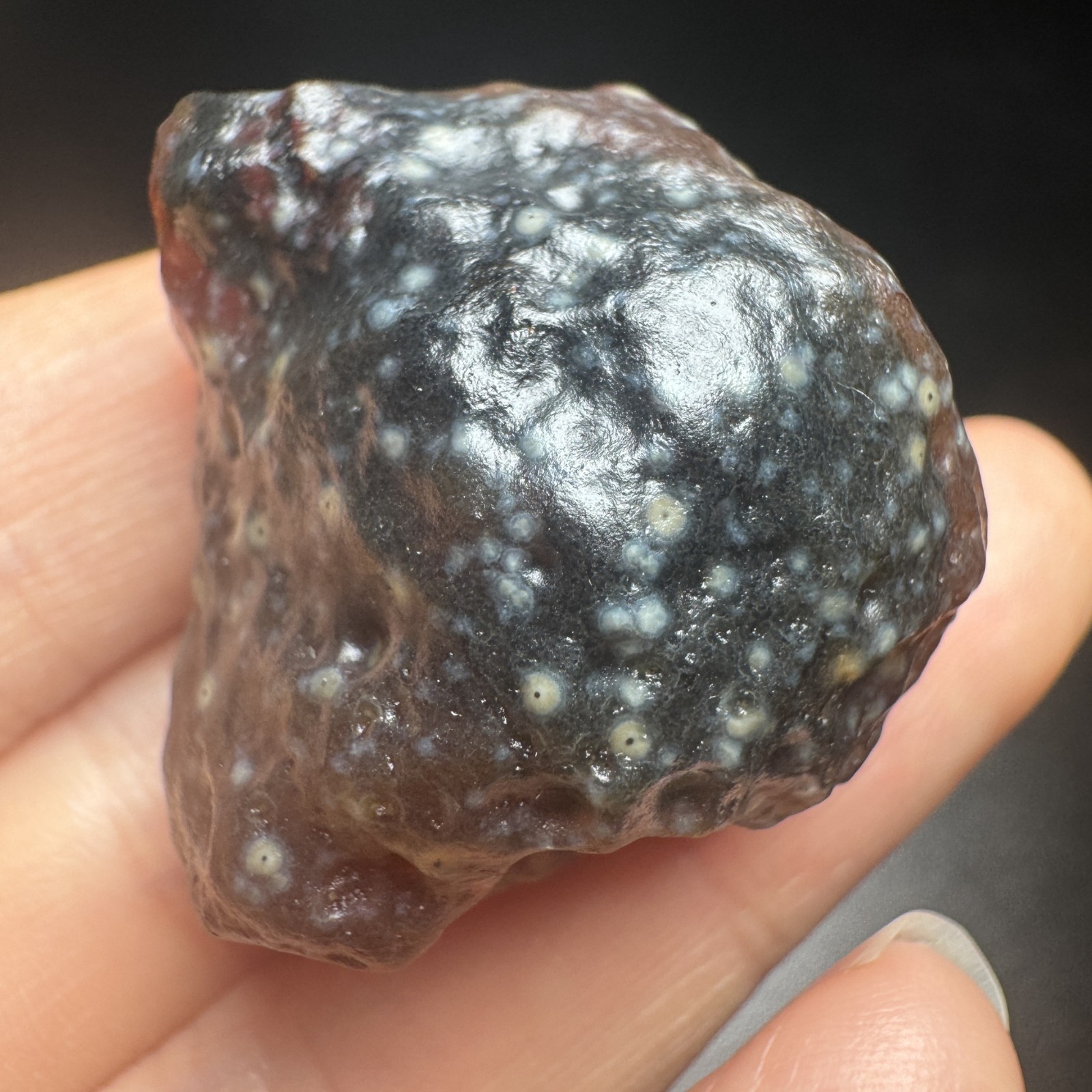 3.1cm/29g Raw Alxa Gobi Wind-Red Sweet Agate, Inner Mongolia-5257