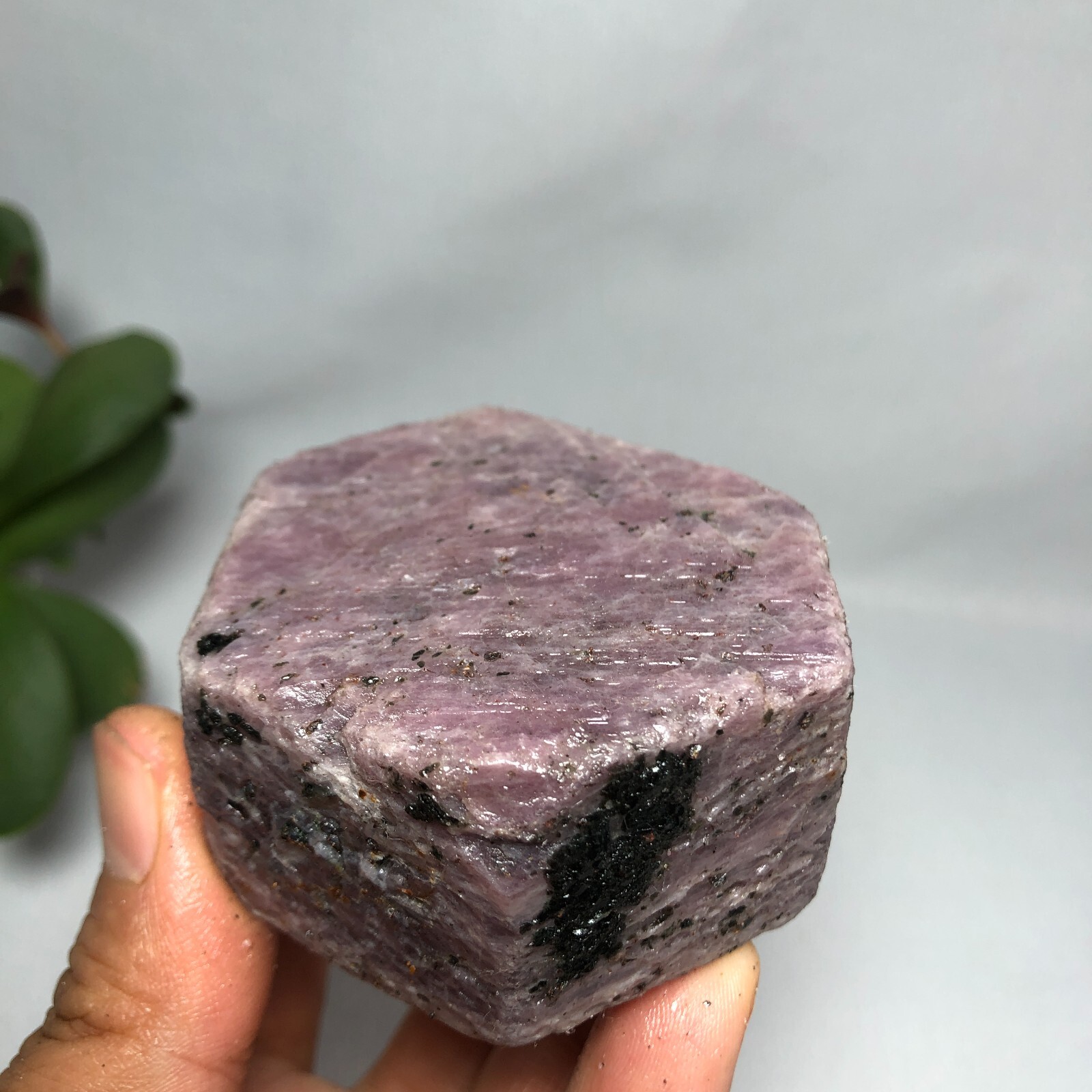302g Natural Red Corundum Ruby Crystal Rough original Mineral Specimens g6719