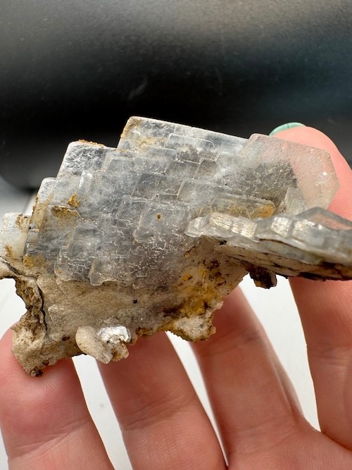 5649 Rare, Excellent Blue Barite Crystal Cluster Spain 61g