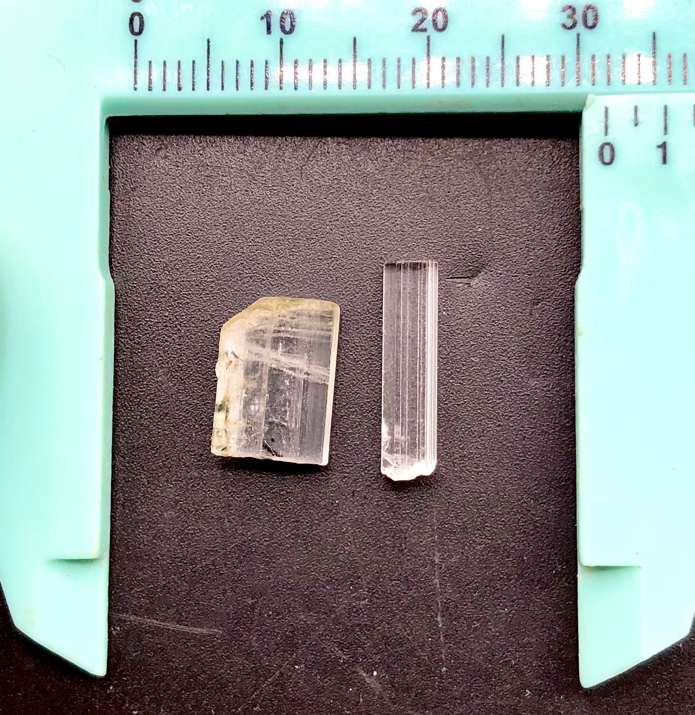 Natural Sky Blue Aquamarine Crystal Specimen Loupe Clean Shigar Pakistan 1.00g