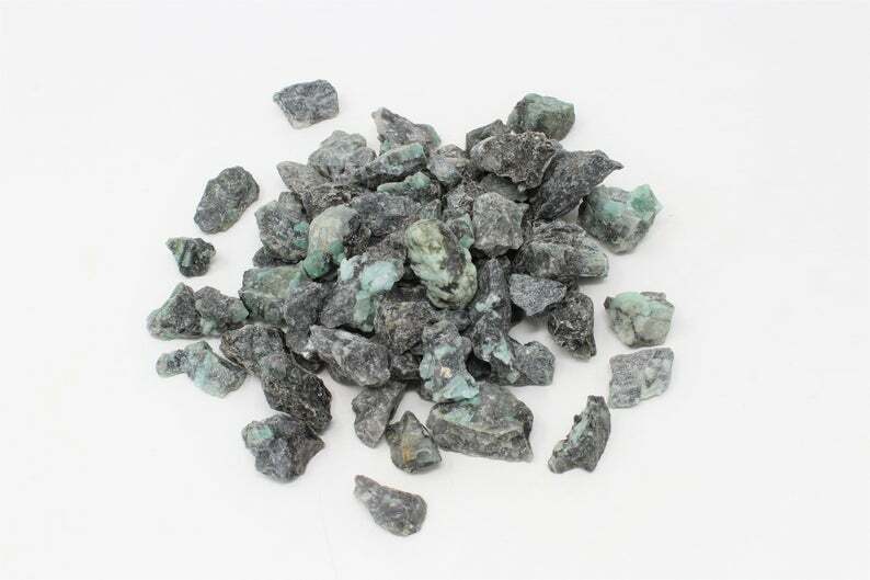 Rough Raw Emerald Crystals Stones from Brazil – High Grade A Quality