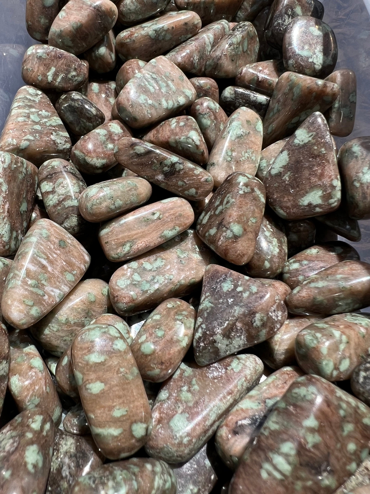 Nundoorite Tumbled Stone (Grade A) from Nundora, New South Wales, Australia