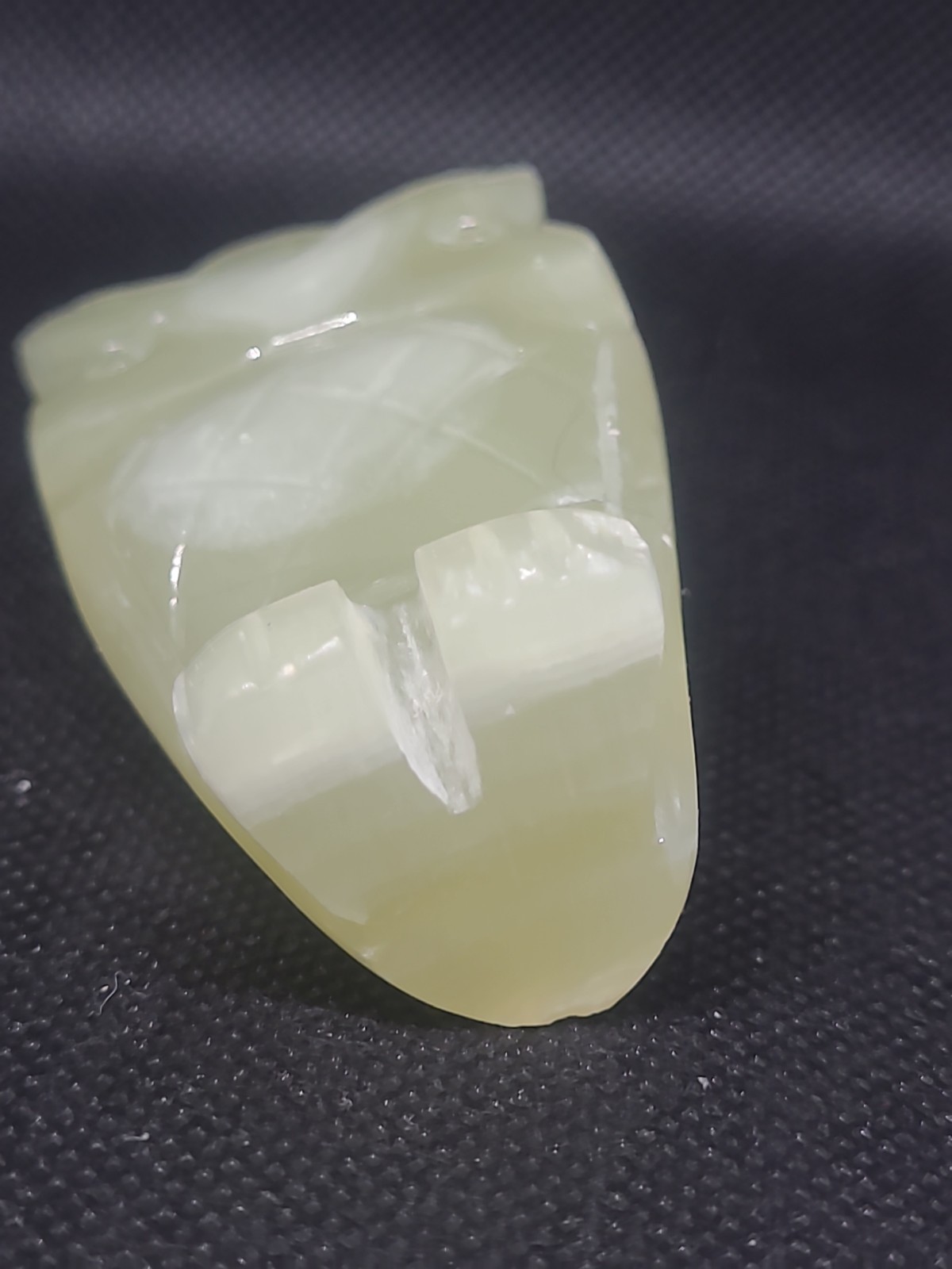 Natural Afghan jade Owl carved，Quartz Crystal owl，Crystal figurine，Home…