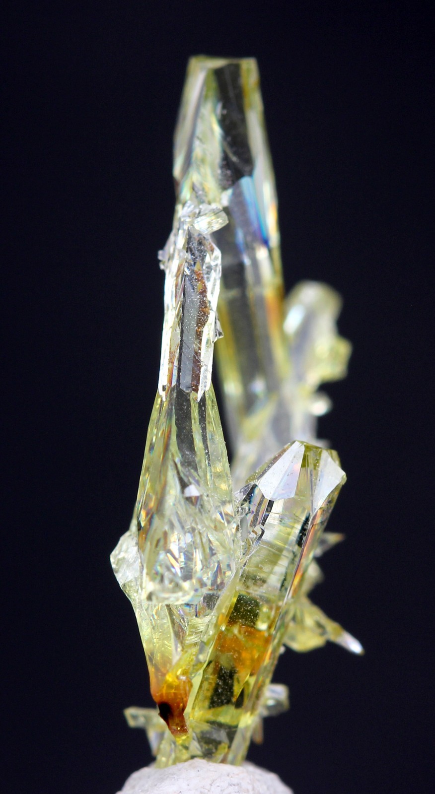 ZINCITE Crystal Mineral Specimen Green Smelter Cluster Authentic POLAND