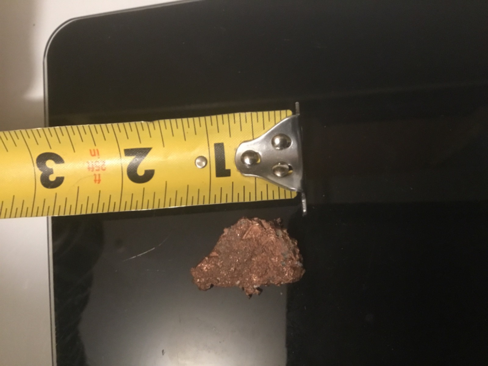 Native Copper Silver Halfbreed Specimen. Minnesota Mine Rockland, MI 12 grams