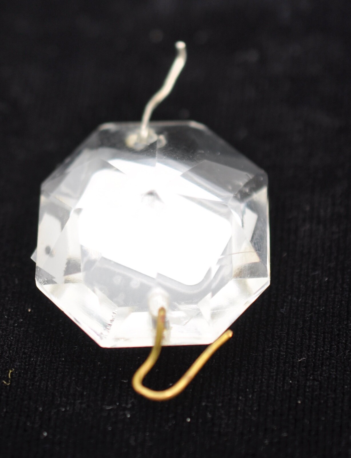Palm Springs Elaborate Hotel Crystals From Chandelier1 1/8″ Octagon Diamond Shap
