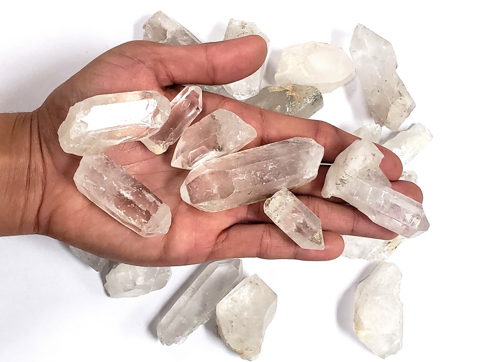 Quartz Crystal Bulk 1 LB – 2 LBS – Wholesale Quartz Crystal Points