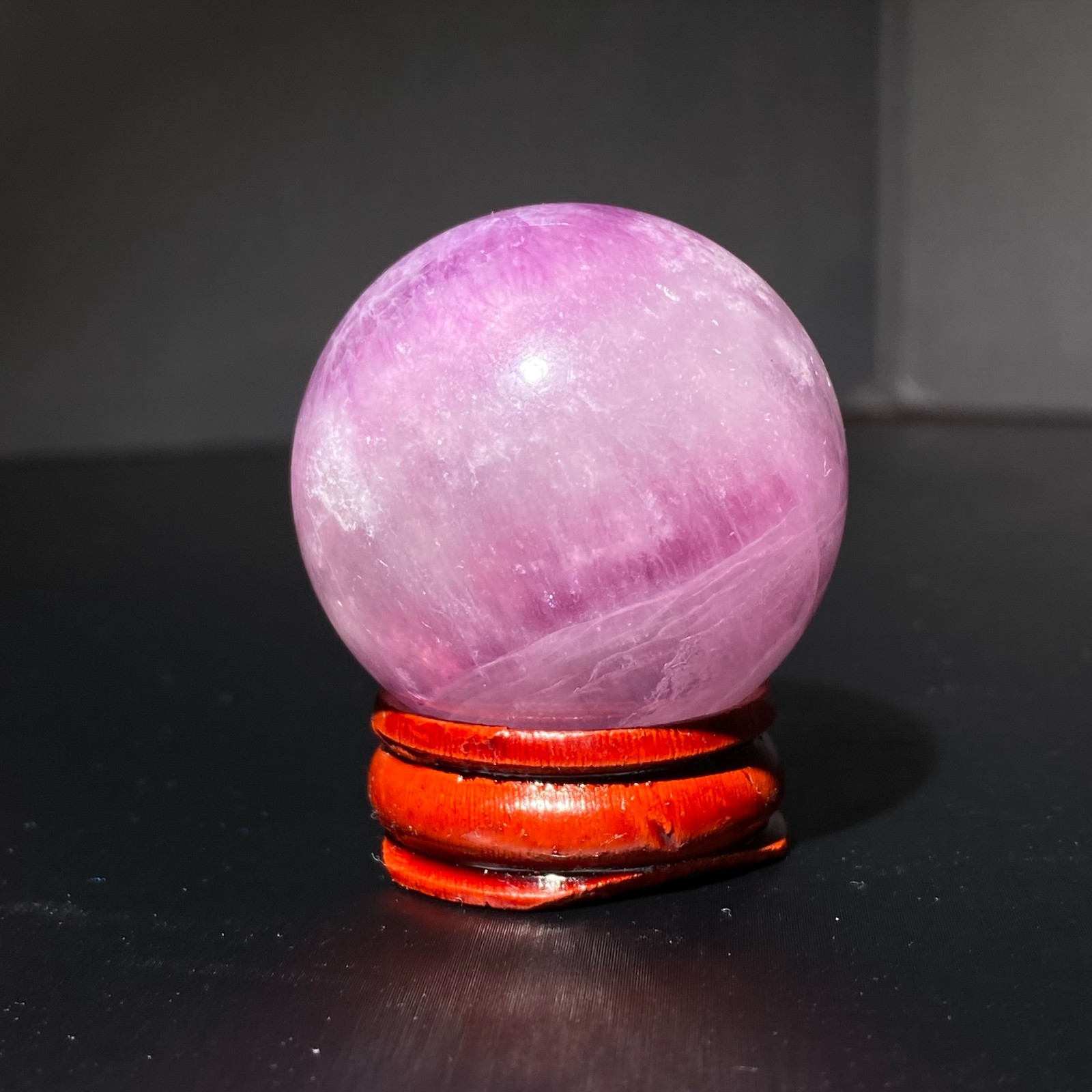 100g Natural Fluorite Crystal Ball Sphere Polished Mineral Energy Healing Reiki