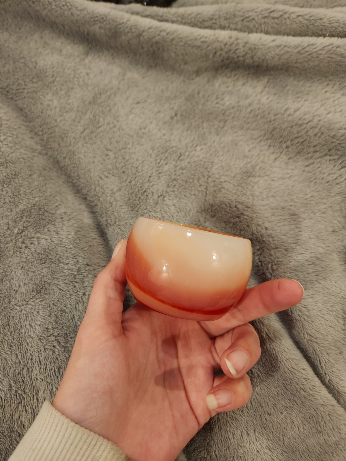 Natural Healing Red Agate Cup Carving Carnelian Cup Reiki Crystal Collection