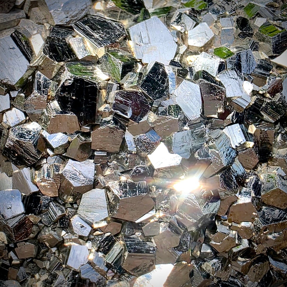 XXL Peruvian Pyrite Crystal Cluster | Fool’s Gold Mineral | Interior Design