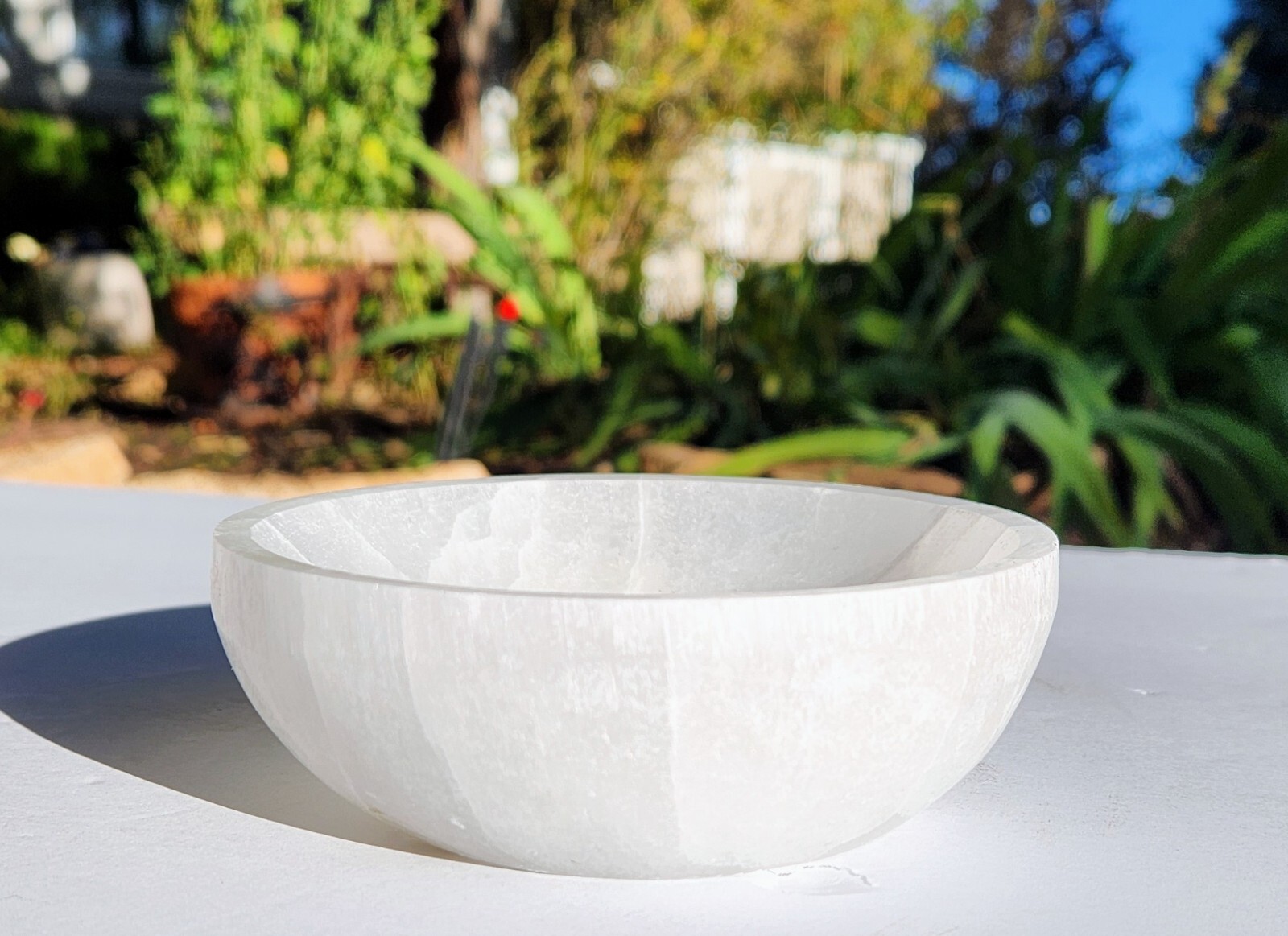Large selenite bowl 1.5 lbs