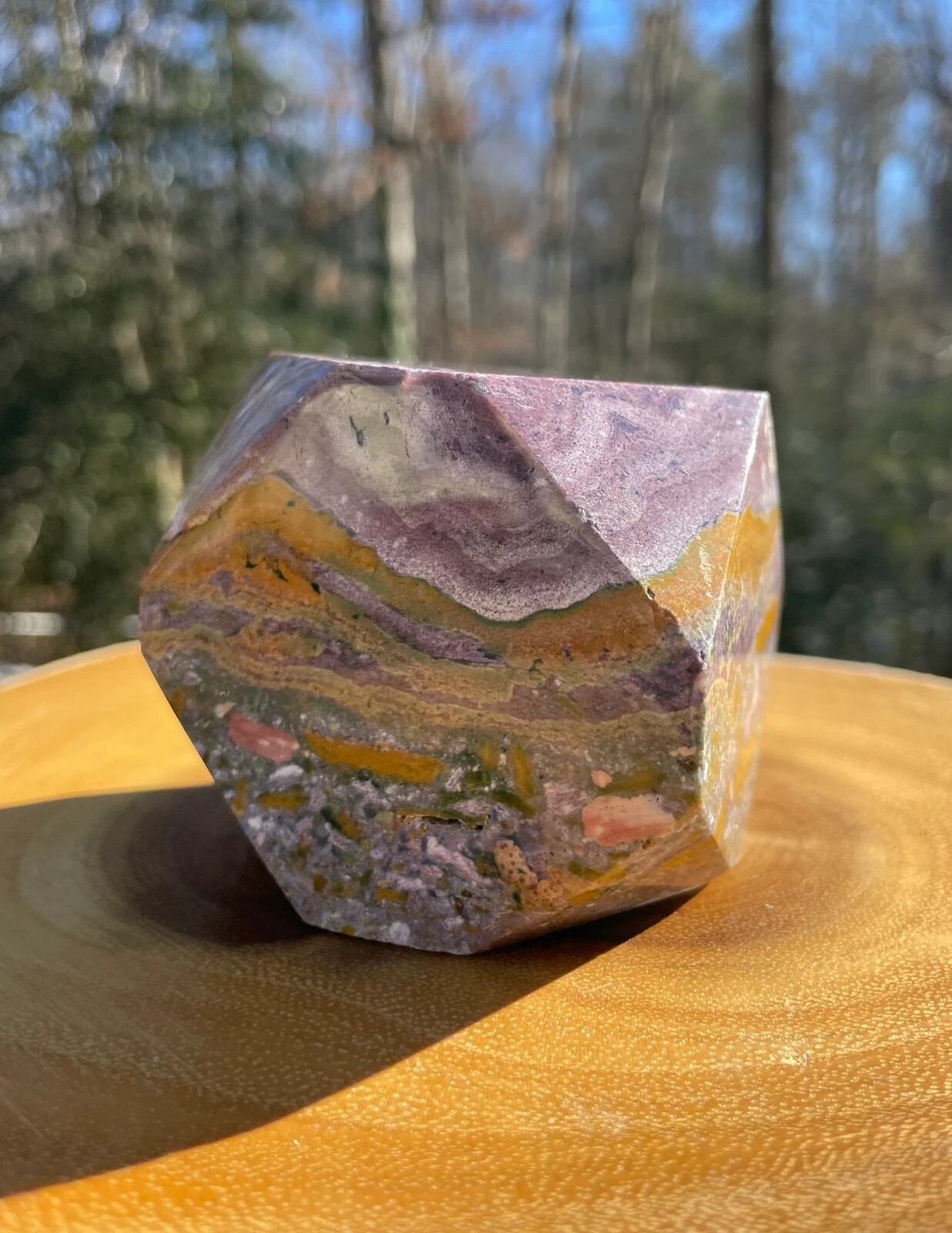 Big Beautiful Fancy Jasper Freeform *Ocean Jasper *Stone of Tranquility