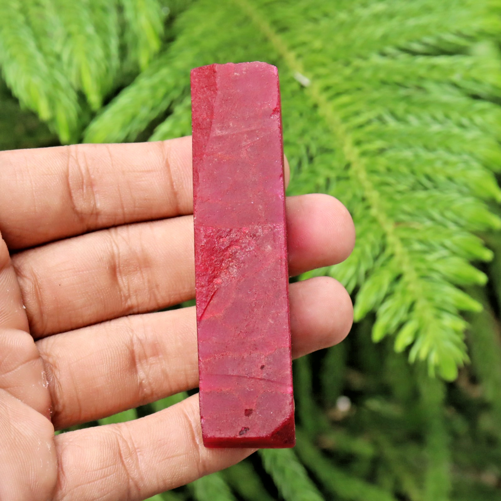 BURMA Red Ruby Rough Certified Loose Gemstone Uncut 331 CT